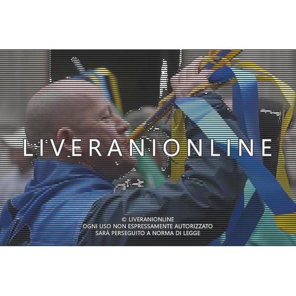 St Patricks Day Festival held in Trafalgar suare. AG. ALDO LIVERANI SAS ITALY ONLY *** Local Caption *** .