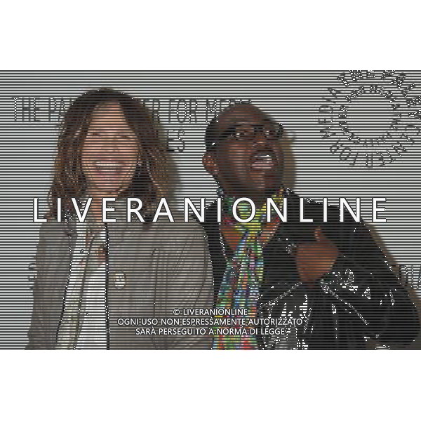 14 March 2011 - Beverly Hills, California - Steven Tyler and Randy Jackson. 28th Annual Paley Center for Media\'s Paley Fest 2011 honoring \'American Idol\' held at The Saban Theatre. Photo Credit: Byron Purvis/AdMedia AG. ALDO LIVERANI SAS ITALY ONLY *** Local Caption *** .