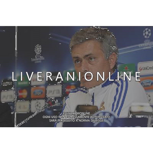 Madrid (15/03/2011).- Ciudad deportiva de Valdebebas. Rueda de prensa de Jose Mourinho. Photo: Alex Cid-Fuentes / ALFAQUI AG ALDO LIVERANI ONLY ITALY