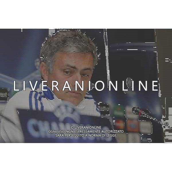 Madrid (15/03/2011).- Ciudad deportiva de Valdebebas. Rueda de prensa de Jose Mourinho. Photo: Alex Cid-Fuentes / ALFAQUI AG ALDO LIVERANI ONLY ITALY