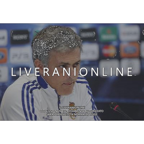 Madrid (15/03/2011).- Ciudad deportiva de Valdebebas. Rueda de prensa de Jose Mourinho. Photo: Alex Cid-Fuentes / ALFAQUI AG ALDO LIVERANI ONLY ITALY