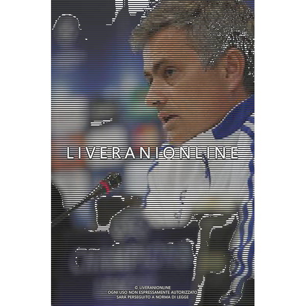 Madrid (15/03/2011).- Ciudad deportiva de Valdebebas. Rueda de prensa de Jose Mourinho. Photo: Alex Cid-Fuentes / ALFAQUI AG ALDO LIVERANI ONLY ITALY