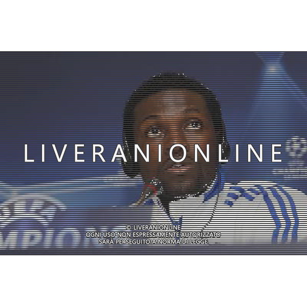 Madrid (15/03/2011).- Ciudad deportiva de Valdebebas. Rueda de prensa de Emmanuel Adebayor.. Photo: Alex Cid-Fuentes / ALFAQUI AG ALDO LIVERANI ONLY ITALY