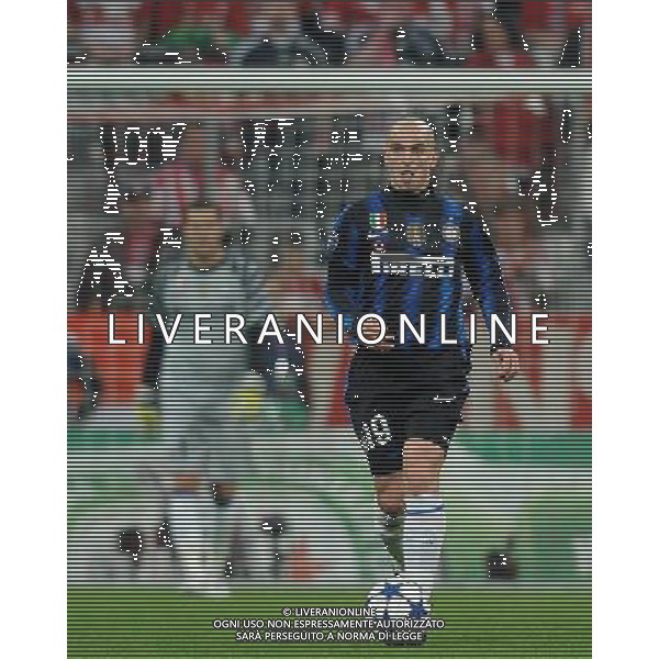 UEFA Champions League 2010/2011 Round of 16 Monaco - 15.03.2011 Bayern Monaco-Inter Nella Foto:cambiasso /Ph.Vitez-Ag. Aldo Liverani