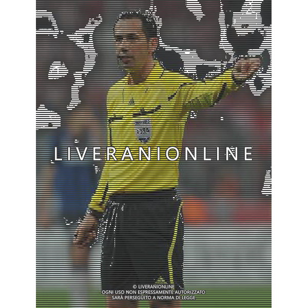 UEFA Champions League 2010/2011 Round of 16 Monaco - 15.03.2011 Bayern Monaco-Inter Nella Foto:proenca arbitro /Ph.Vitez-Ag. Aldo Liverani