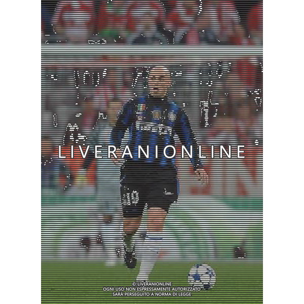 UEFA Champions League 2010/2011 Round of 16 Monaco - 15.03.2011 Bayern Monaco-Inter Nella Foto:Esteban Cambiasso /Ph.Vitez-Ag. Aldo Liverani