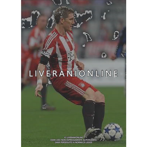 UEFA Champions League 2010/2011 Round of 16 Monaco - 15.03.2011 Bayern Monaco-Inter Nella Foto:Bastian Schweinsteiger /Ph.Vitez-Ag. Aldo Liverani