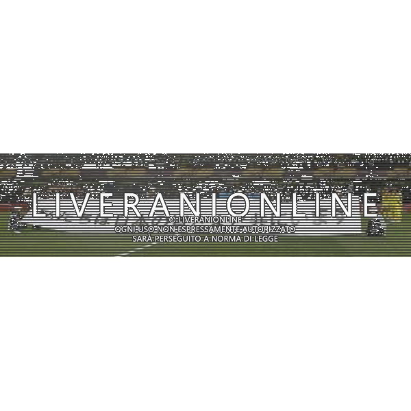 Villareal\'s players and Bayer 04 Leverkusen\'s players during the minute\'s silence in memory of earthquake victims in Japan during UEFA Europa League match.March 17,2011. (ALTERPHOTOS/Acero) AG. ALDO LIVERANI SAS ITALY ONLY *** Local Caption *** .