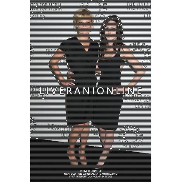 17 March 2011 - Beverly Hills, California - Martha Plimpton and Shannon Woodward. 28th Annual Paley Center for Media\'s Paley Fest 2011 Presents \'Raising Hope\' held at The Saban Theatre. Photo Credit: Byron Purvis/AdMedia AG. ALDO LIVERANI SAS ITALY ONLY *** Local Caption *** .