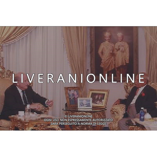 KUALA LUMPUR, 17 marzo 2011 - il presidente della FIFA Joseph S. Blatter parla di Sultan Haji Ahmad Shah, presidente della Federcalcio della Malesia, a Kuala Lumpur il 17 marzo 2011. © Akhir Kamarul/photoshot/AG ALDO LIVERANI SAS ONLY ITALY *** Local Caption *** ..