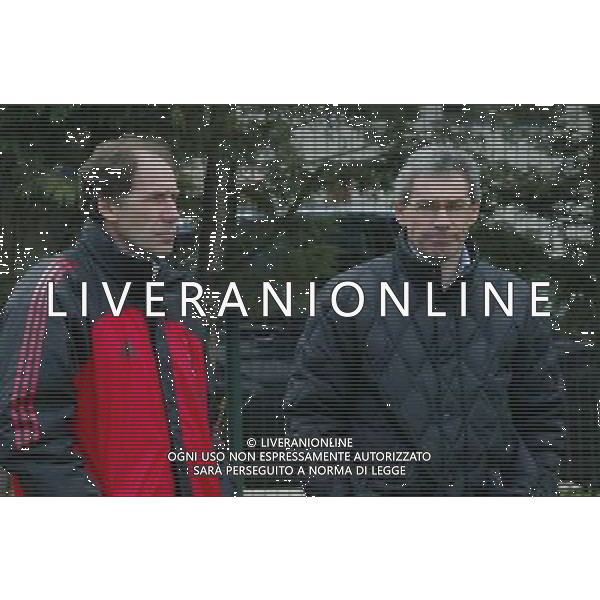 INTER-MILAN PRIMAVERA 28/03/2004 NELLA FOTO FRANCO BARESI CON GIUSEPPE BARESI AGENZIA ALDO LIVERANI