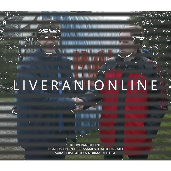 INTER-MILAN PRIMAVERA 28/03/2004 NELLA FOTO FRANCO BARESI-DANIELE BERNAZZANI AGENZIA ALDO LIVERANI