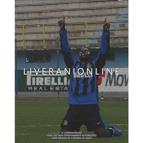 INTER-MILAN PRIMAVERA 28/03/2004 NELLA FOTO ELIAKWU ESULTA AGENZIA ALDO LIVERANI