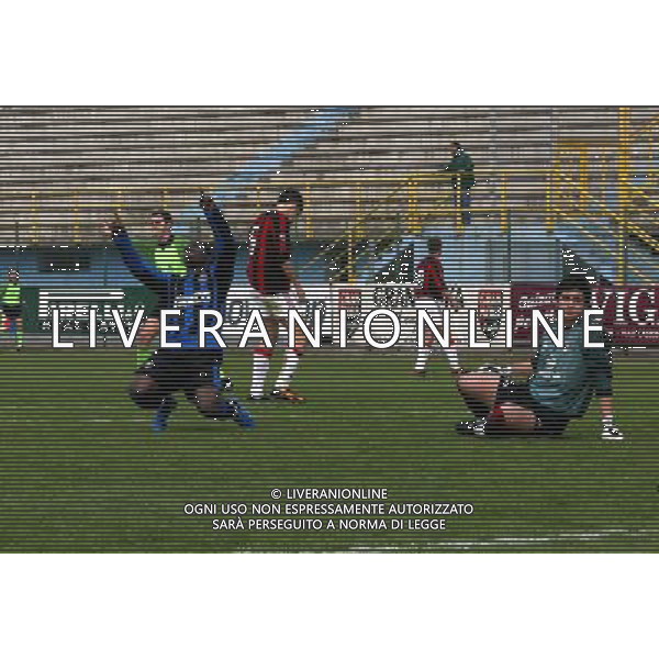 INTER-MILAN PRIMAVERA 28/03/2004 NELLA FOTO ELIAKWU ESULTA AGENZIA ALDO LIVERANI