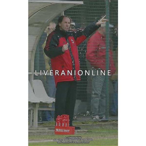 INTER-MILAN PRIMAVERA 28/03/2004 NELLA FOTO FRANCO BARESI AGENZIA ALDO LIVERANI