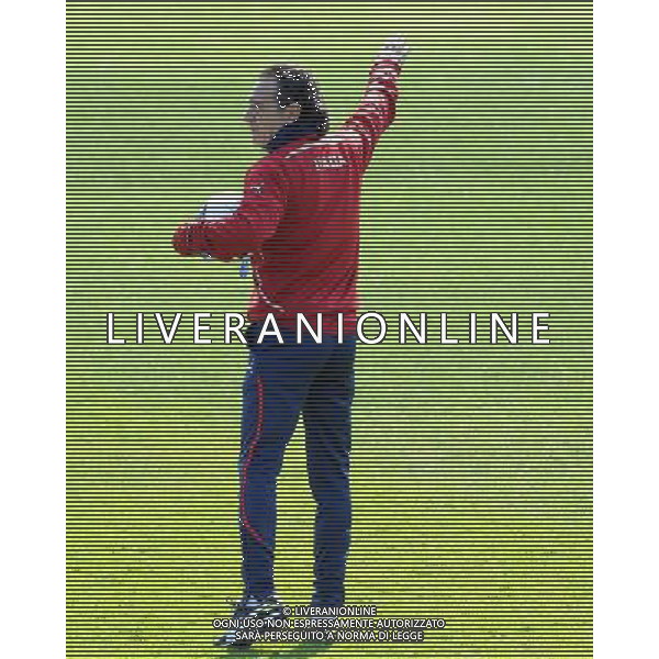 Raduno Nazionale Italiana a Coverciano Firenze - 22.03.2011 Allenamento Nella Foto:Cesare Prandelli /Ph.Vitez-Ag. Aldo Liverani