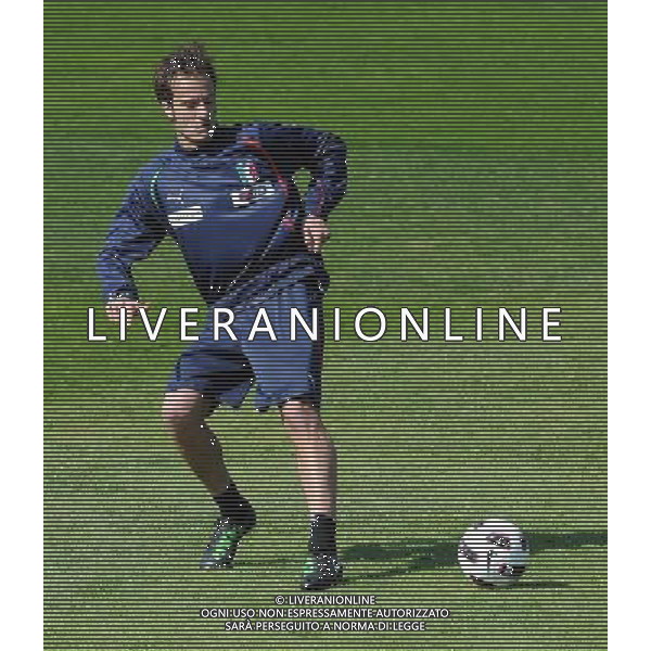 Raduno Nazionale Italiana a Coverciano Firenze - 22.03.2011 Allenamento Nella Foto:Alberto Gilardino /Ph.Vitez-Ag. Aldo Liverani