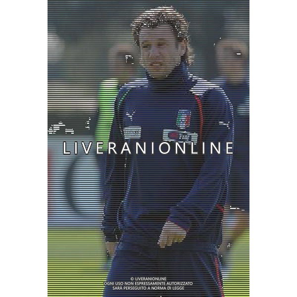 Raduno Nazionale Italiana a Coverciano Firenze - 22.03.2011 Allenamento Nella Foto:Antonio Cassano /Ph.Vitez-Ag. Aldo Liverani