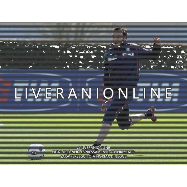 Raduno Nazionale Italiana a Coverciano Firenze - 22.03.2011 Allenamento Nella Foto:Giampaolo Pazzini /Ph.Vitez-Ag. Aldo Liverani