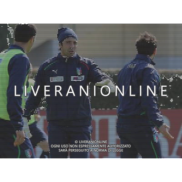 Raduno Nazionale Italiana a Coverciano Firenze - 22.03.2011 Allenamento Nella Foto:Gianluigi Buffon /Ph.Vitez-Ag. Aldo Liverani