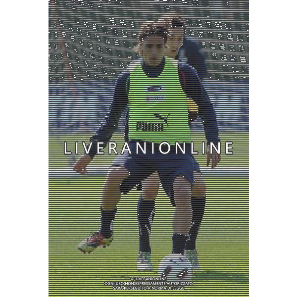 Raduno Nazionale Italiana a Coverciano Firenze - 22.03.2011 Allenamento Nella Foto:Alessandro Matri-Astori /Ph.Vitez-Ag. Aldo Liverani