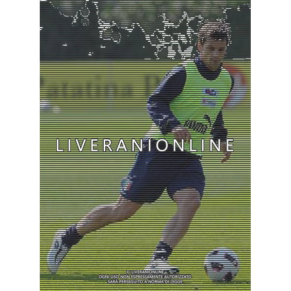 Raduno Nazionale Italiana a Coverciano Firenze - 22.03.2011 Allenamento Nella Foto:Cristian Maggio /Ph.Vitez-Ag. Aldo Liverani