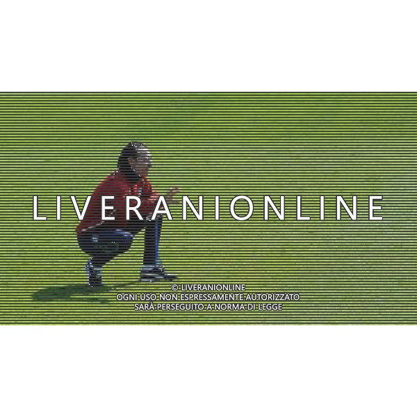 Raduno Nazionale Italiana a Coverciano Firenze - 22.03.2011 Allenamento Nella Foto:Cesare Prandelli /Ph.Vitez-Ag. Aldo Liverani