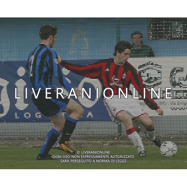 INTER-MILAN PRIMAVERA 28/03/2004 NELLA FOTO POZZI AGENZIA ALDO LIVERANI
