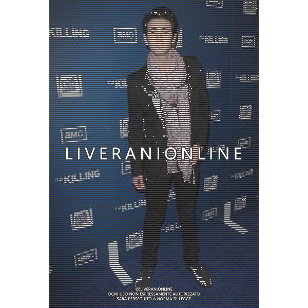21 March 2011 - Los Angeles, California - Gharrett Patrick Paon. Premiere Of AMC\'s Series \'The Killing\'e Held At The Harmony Gold Theatre. Photo Credit: Kevan Brooks/AdMedia AG. ALDO LIVERANI SAS ITALY ONLY *** Local Caption *** .