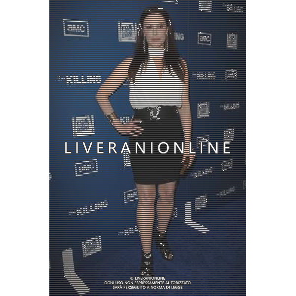 21 March 2011 - Los Angeles, California - Michelle Forbes. Premiere Of AMC\'s Series \'The Killing\'e Held At The Harmony Gold Theatre. Photo Credit: Kevan Brooks/AdMedia AG. ALDO LIVERANI SAS ITALY ONLY *** Local Caption *** .