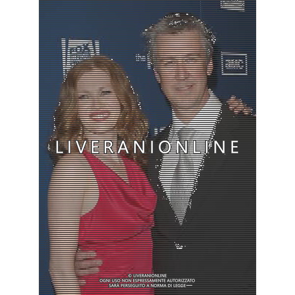 21 March 2011 - Los Angeles, California - Mireille Enos; Alan Ruck. Premiere Of AMC\'s Series \'The Killing\'e Held At The Harmony Gold Theatre. Photo Credit: Kevan Brooks/AdMedia AG. ALDO LIVERANI SAS ITALY ONLY *** Local Caption *** .