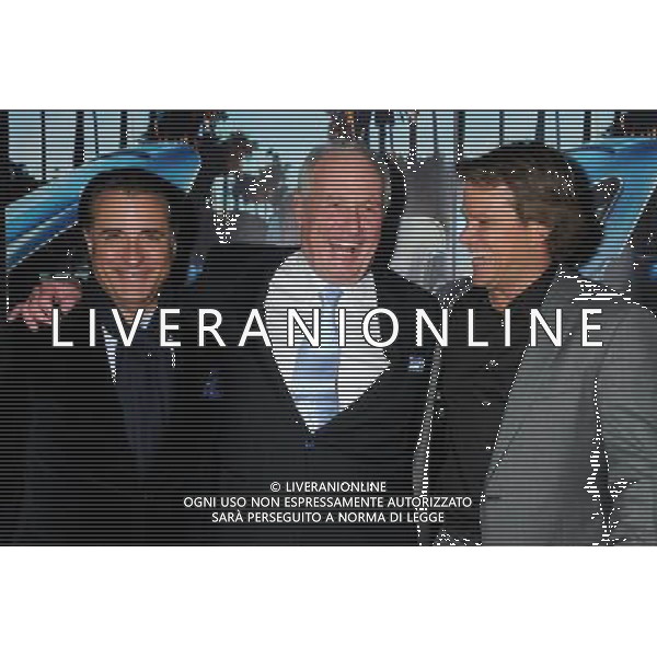 22 March 2011 - Los Angeles, California - Andy Garcia, Jerry Weintraub and Matt Damon. HBO\'s \'His Way\' Los Angeles Premiere held at Paramount Studios. Photo Credit: Byron Purvis/AdMedia AG. ALDO LIVERANI SAS ITALY ONLY *** Local Caption *** .