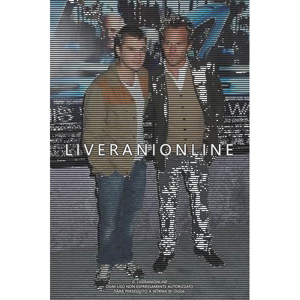 22 March 2011 - Los Angeles, California - Emile Hirsch and Stephen Dorff. HBO\'s \'His Way\' Los Angeles Premiere held at Paramount Studios. Photo Credit: Byron Purvis/AdMedia AG. ALDO LIVERANI SAS ITALY ONLY *** Local Caption *** .