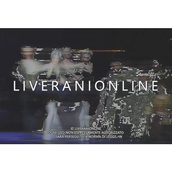 Swan Lake performance at the Coliseum in London Great Britain on 22 March 2011. (FACUNDO ARRIZABALAGA) ©photoshot/Agenzia Aldo Liverani Sas - ITALY ONLY - Ballerini di danza classica durante la rappresentazione dello spettacolo teatrale \'Il Lago dei Cigni\' al Teatro Colosseo di Londra, Inghilterra 22 marzo 2011.