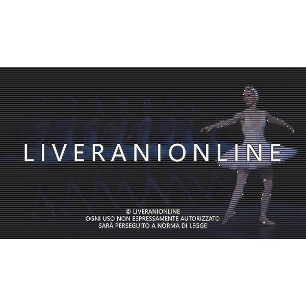 LONDON, UNITED KINGDOM MARCH 22 : Pic Shows Dress Rehearsal for Swan Lake at the Coliseum theater on March, 22nd, 2011 in London, England ©photoshot/Agenzia Aldo Liverani Sas - ITALY ONLY - Ballerini di danza classica durante la rappresentazione dello spettacolo teatrale \'Il Lago dei Cigni\' al Teatro Colosseo di Londra, Inghilterra 22 marzo 2011.