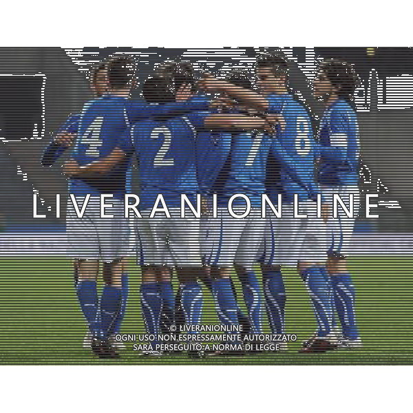 Amichevole Internazionale Reggio Emilia - 24.03.2011 Italia U21-Svezia U21 Nella Foto:diego fabbrini esultanza dopo gol /Ph.Vitez-Ag. Aldo Liverani