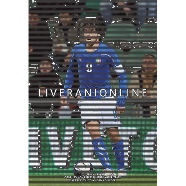 Amichevole Internazionale Reggio Emilia - 24.03.2011 Italia U21-Svezia U21 Nella Foto:paloschi /Ph.Vitez-Ag. Aldo Liverani