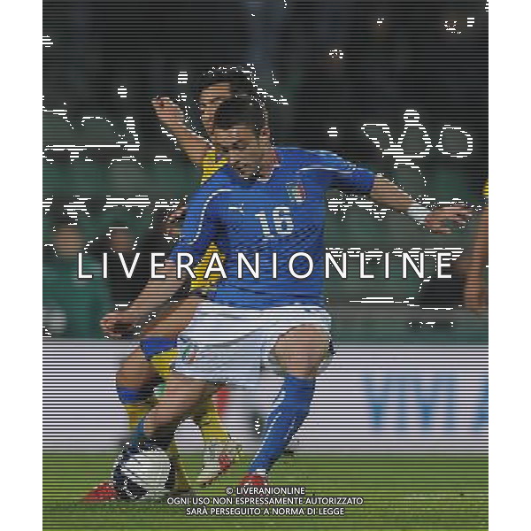 Amichevole Internazionale Reggio Emilia - 24.03.2011 Italia U21-Svezia U21 Nella Foto:romizzi /Ph.Vitez-Ag. Aldo Liverani