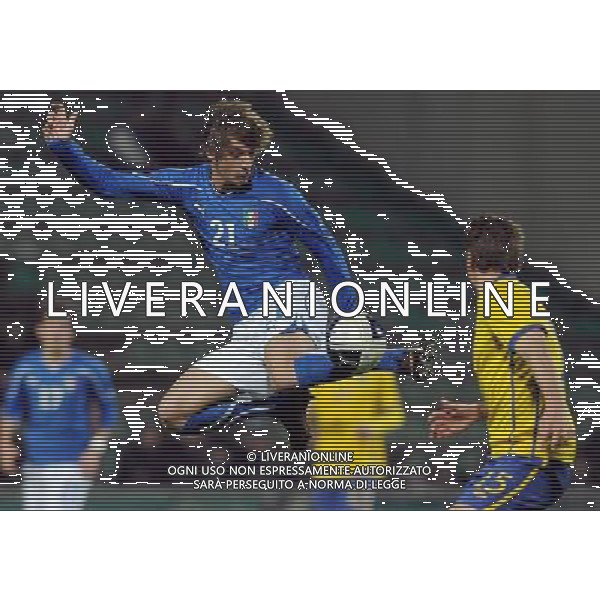 Amichevole Internazionale Reggio Emilia - 24.03.2011 Italia U21-Svezia U21 Nella Foto:gabbiadini /Ph.Vitez-Ag. Aldo Liverani