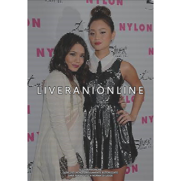 Vanessa Hudgens and Jamie Chung NYLON Magazine\'s 12th Anniversary Issue Party With The Cast of Sucker Punch at the Tru Hollywood March 24, 2011 - Hollywood, California AG. ALDO LIVERANI SAS ITALY ONLY *** Local Caption *** .