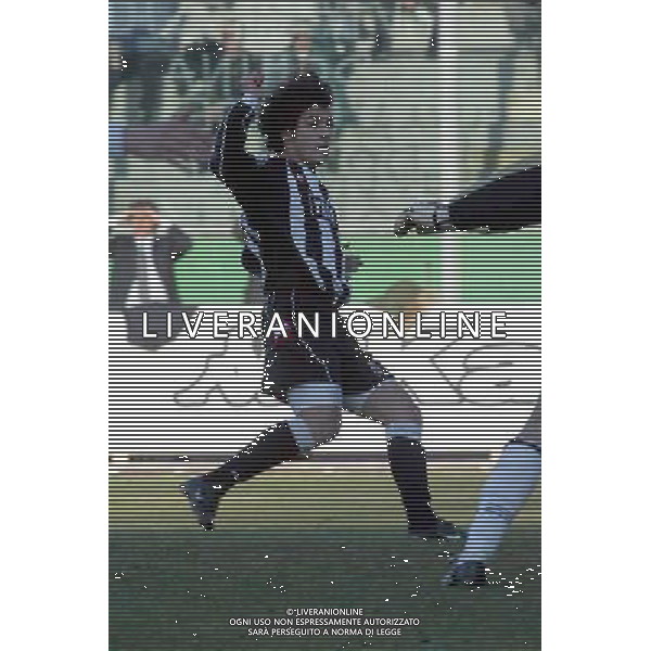 55a COPPA CARNEVALE TORNEO DI VIAREGGIO 2003 JUVENTUS - SLAVIA PRAGA FINALE 03/03/2003 NELLA FOTO GOL CHIUMIENTO FOTO GIANNI NUCCI / AGENZIA ALDO LIVERANI 