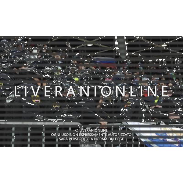 Qualificazioni ai Campionati Europei UEFA EURO 2012 Gruppo C Ljubljana - 25.03.2011 Slovenia-Italia Nella Foto:scontri fra tifosi sugli spalti /Ph.Vitez-Ag. Aldo Liverani