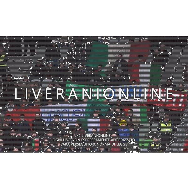 Qualificazioni ai Campionati Europei UEFA EURO 2012 Gruppo C Ljubljana - 25.03.2011 Slovenia-Italia Nella Foto:tifosi italia /Ph.Vitez-Ag. Aldo Liverani