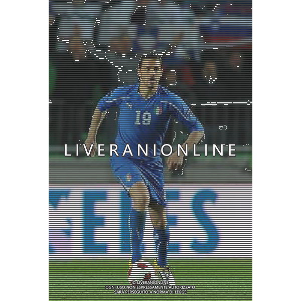 Qualificazioni ai Campionati Europei UEFA EURO 2012 Gruppo C Ljubljana - 25.03.2011 Slovenia-Italia Nella Foto:bonucci leonardo /Ph.Vitez-Ag. Aldo Liverani