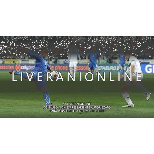 Qualificazioni ai Campionati Europei UEFA EURO 2012 Gruppo C Ljubljana - 25.03.2011 Slovenia-Italia Nella Foto:occasine di giampaolo pazzini /Ph.Vitez-Ag. Aldo Liverani