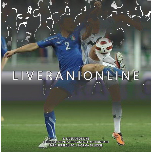 Qualificazioni ai Campionati Europei UEFA EURO 2012 Gruppo C Ljubljana - 25.03.2011 Slovenia-Italia Nella Foto:christian maggio-kirm /Ph.Vitez-Ag. Aldo Liverani