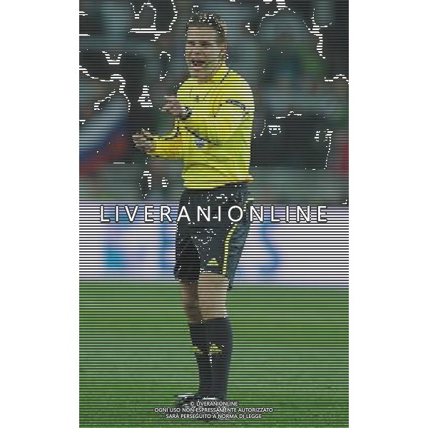 Qualificazioni ai Campionati Europei UEFA EURO 2012 Gruppo C Ljubljana - 25.03.2011 Slovenia-Italia Nella Foto:brych arbitro /Ph.Vitez-Ag. Aldo Liverani