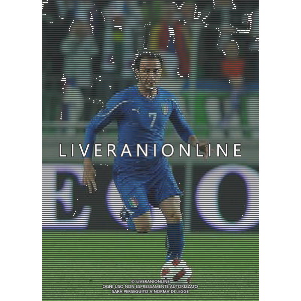 Qualificazioni ai Campionati Europei UEFA EURO 2012 Gruppo C Ljubljana - 25.03.2011 Slovenia-Italia Nella Foto:pazzini giampaolo /Ph.Vitez-Ag. Aldo Liverani