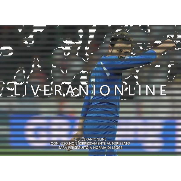 Qualificazioni ai Campionati Europei UEFA EURO 2012 Gruppo C Ljubljana - 25.03.2011 Slovenia-Italia Nella Foto:pazzini giampaolo /Ph.Vitez-Ag. Aldo Liverani