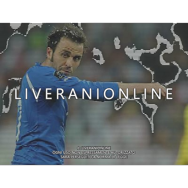 Qualificazioni ai Campionati Europei UEFA EURO 2012 Gruppo C Ljubljana - 25.03.2011 Slovenia-Italia Nella Foto:pazzini giampaolo /Ph.Vitez-Ag. Aldo Liverani